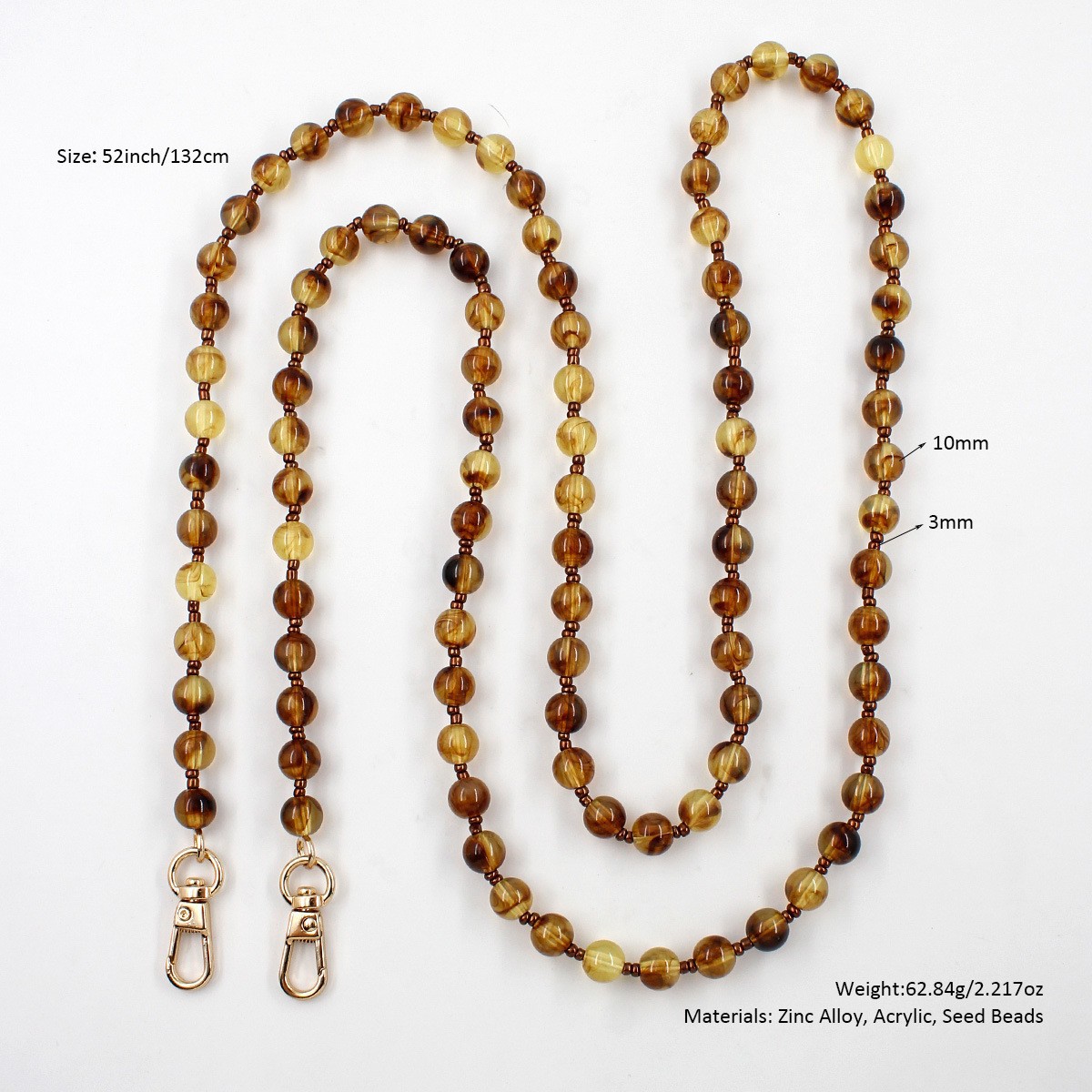 Women Glass Bead Bag Chain Lon - مراجعة Women Fashion Handbags وسعره