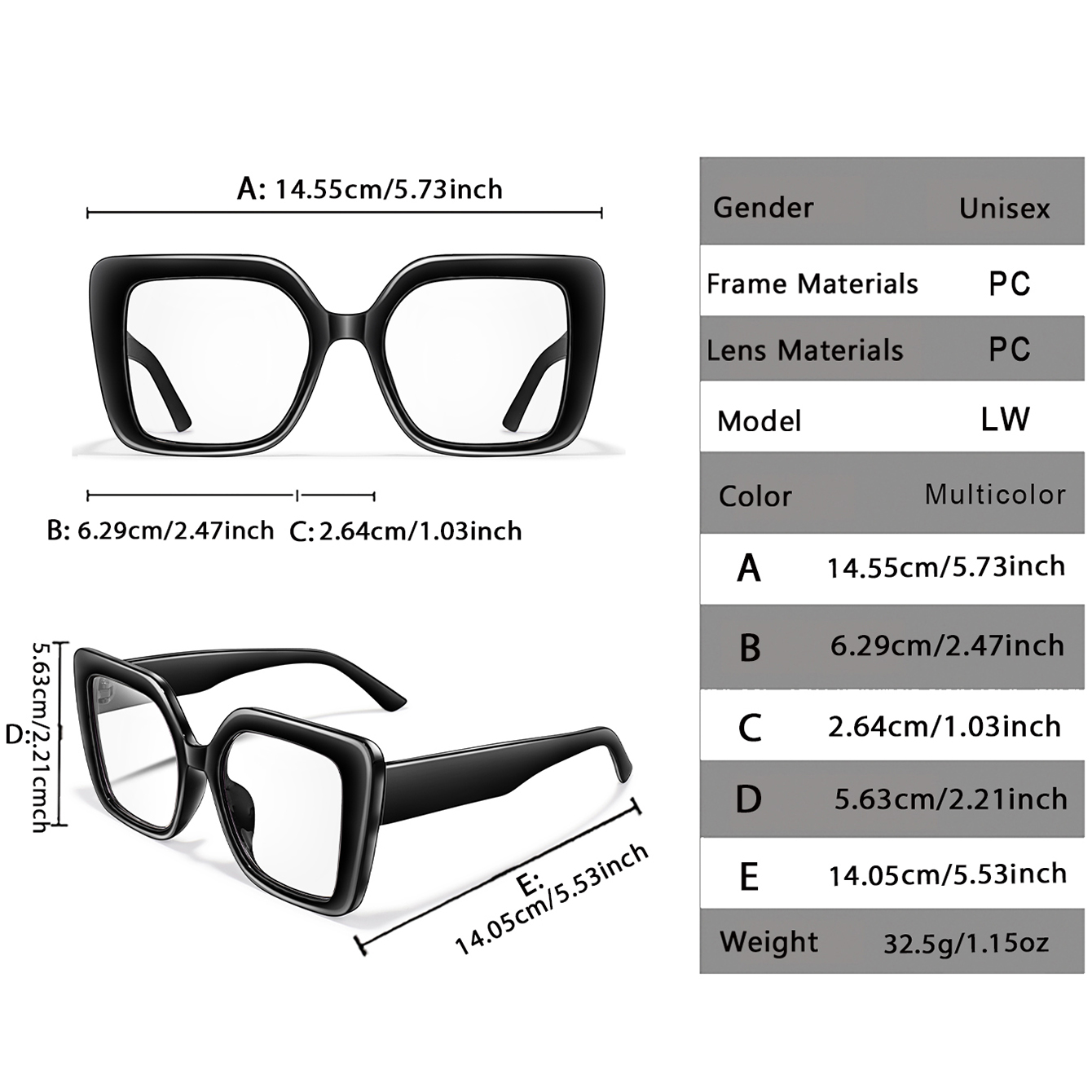 Large-Rrame Reading Glasses Ca - مراجعة Women'S Fashion Magazines وسعره