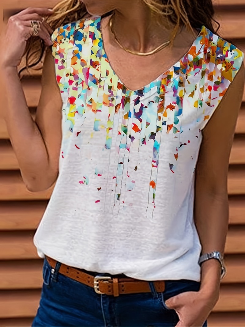 Plus Size  1XL-5XL Women's Fas - مراجعة Women'S Fashion Vest Tops وسعره