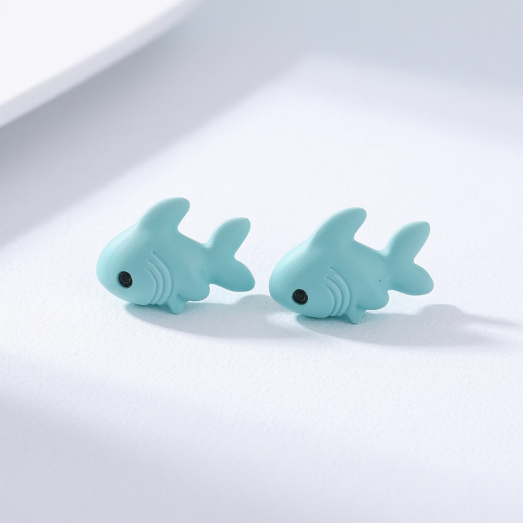 Cartoon Animal Resin Earrings  - مراجعة Women'S Fashion Earrings وسعره