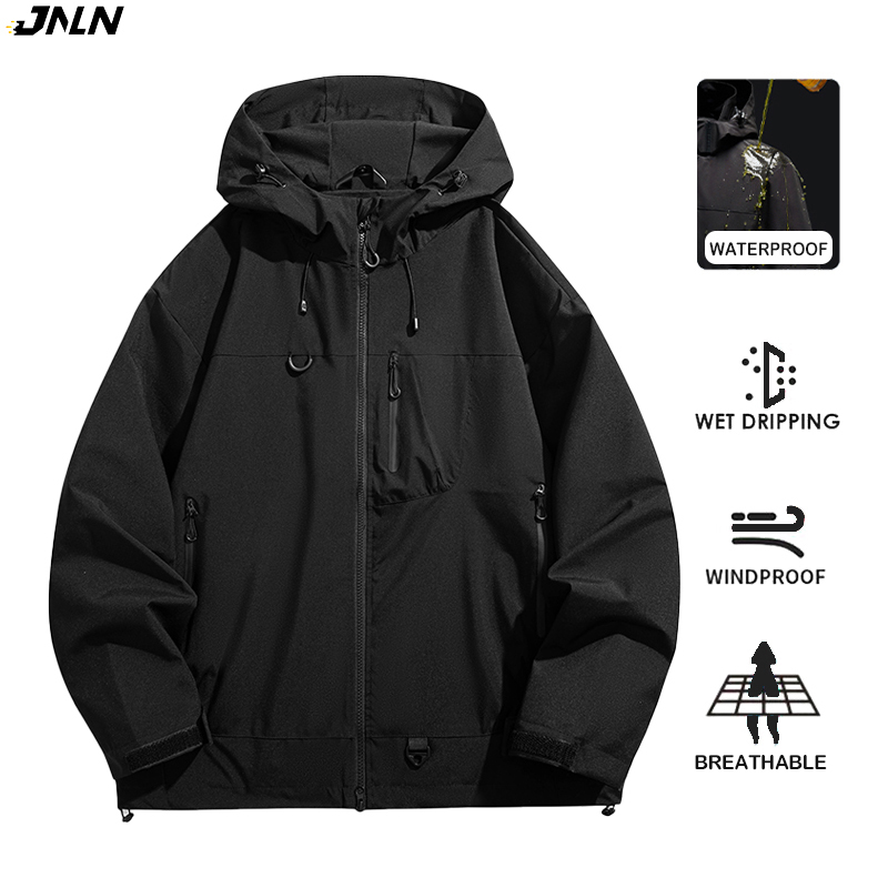 JNLN Unisex Waterproof Windbre - مراجعة Women'S Fashion Rain Jacket وسعره