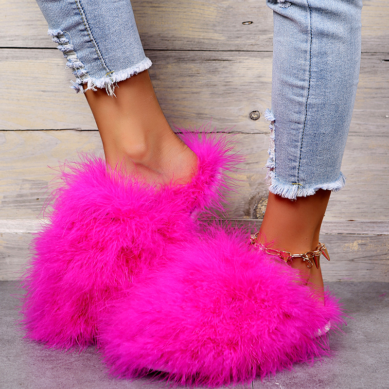 Women Luxury Fur Slippers 2025 - مراجعة Women'S Fashion For Summer 2025 وسعره