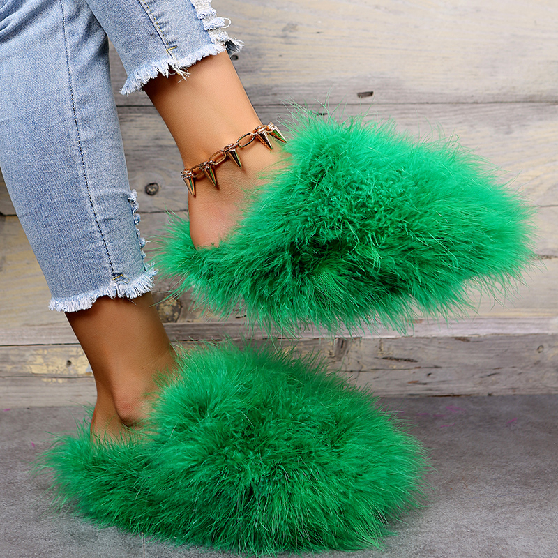 Women Luxury Fur Slippers 2025 - مراجعة Women'S Fashion For Summer 2025 وسعره