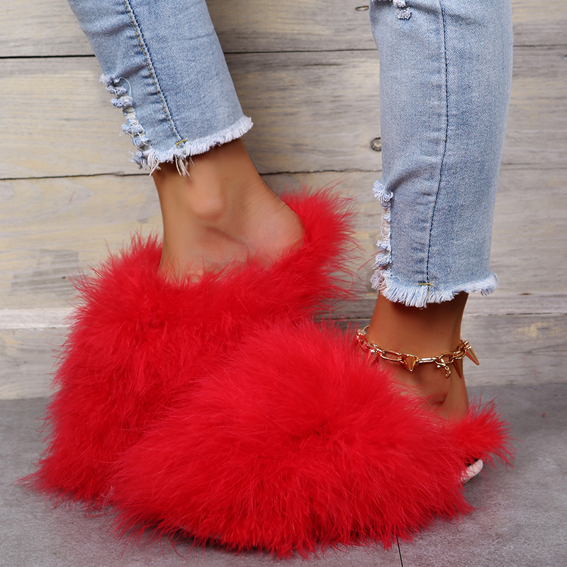 Women Luxury Fur Slippers 2025 - مراجعة Women'S Fashion For Summer 2025 وسعره