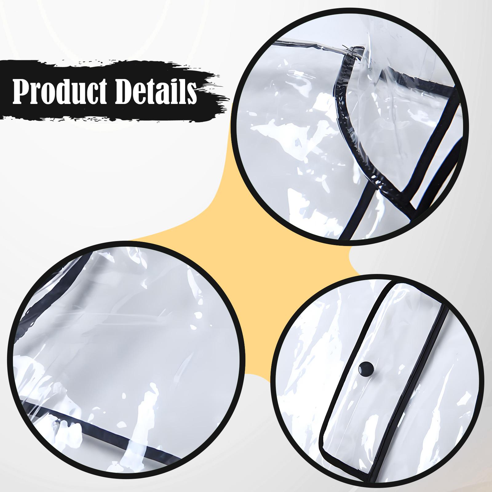 Super Transparent Raincoat Wat - مراجعة Women'S Fashion Rain Jacket وسعره