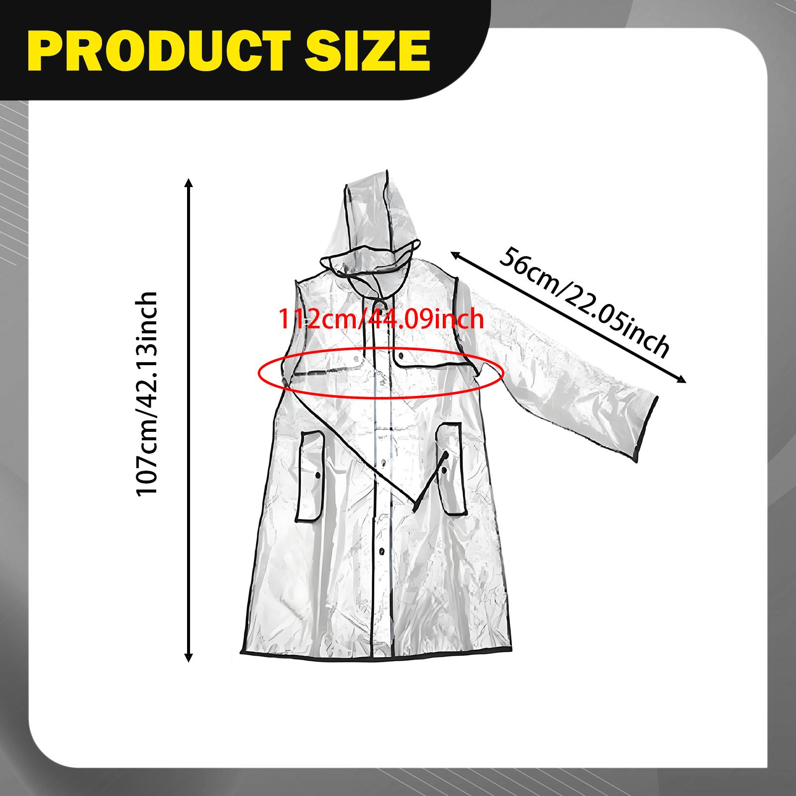 Super Transparent Raincoat Wat - مراجعة Women'S Fashion Rain Jacket وسعره
