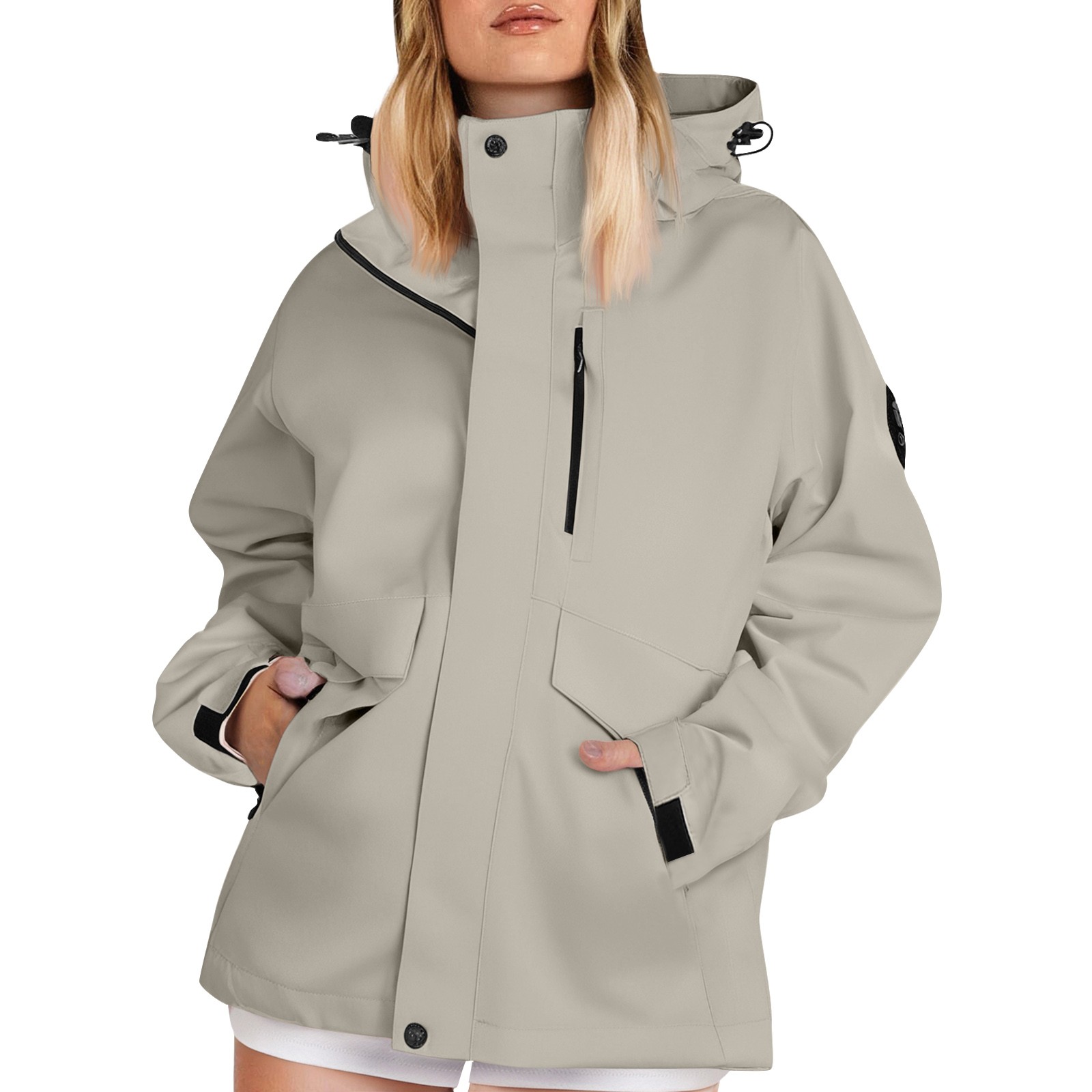 Autumn Women's Lightweight Hik - مراجعة Women'S Fashion Rain Jacket وسعره