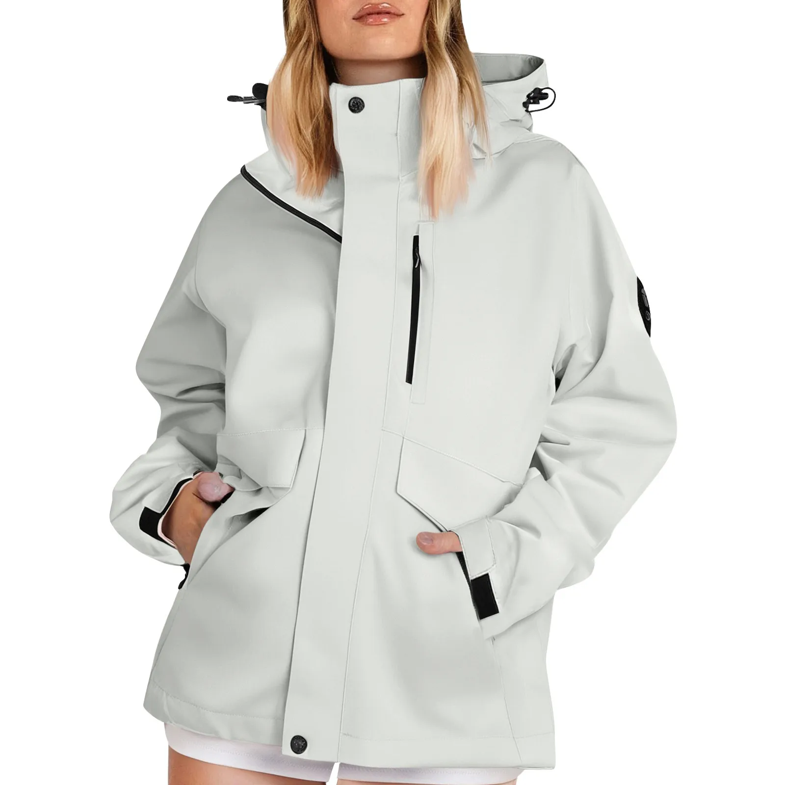 Autumn Women's Lightweight Hik - مراجعة Women'S Fashion Rain Jacket وسعره