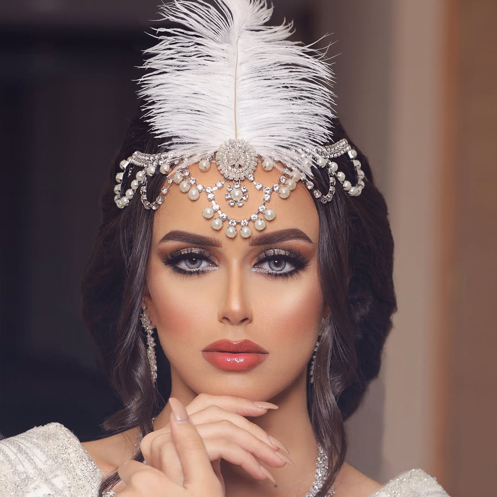Vintage White Feather Flapper  - مراجعة Women'S Fashion In 1920 وسعره
