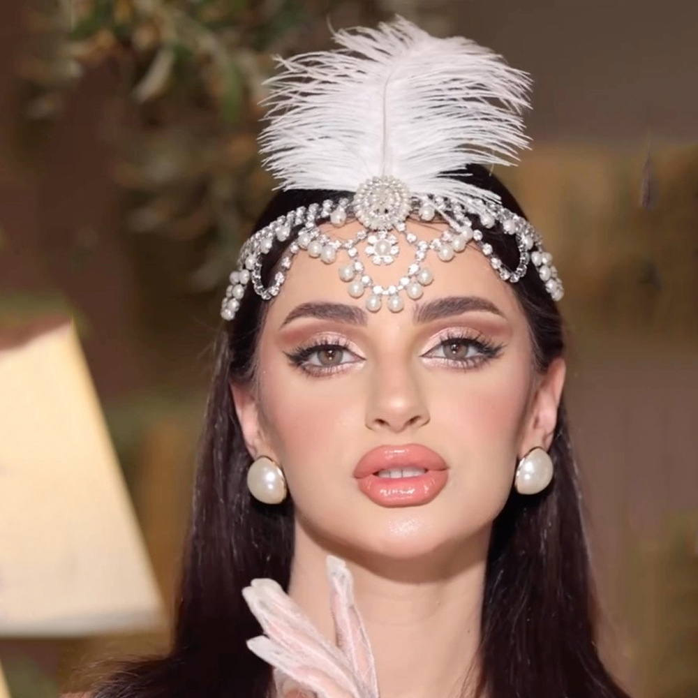 Vintage White Feather Flapper  - مراجعة Women'S Fashion In 1920 وسعره