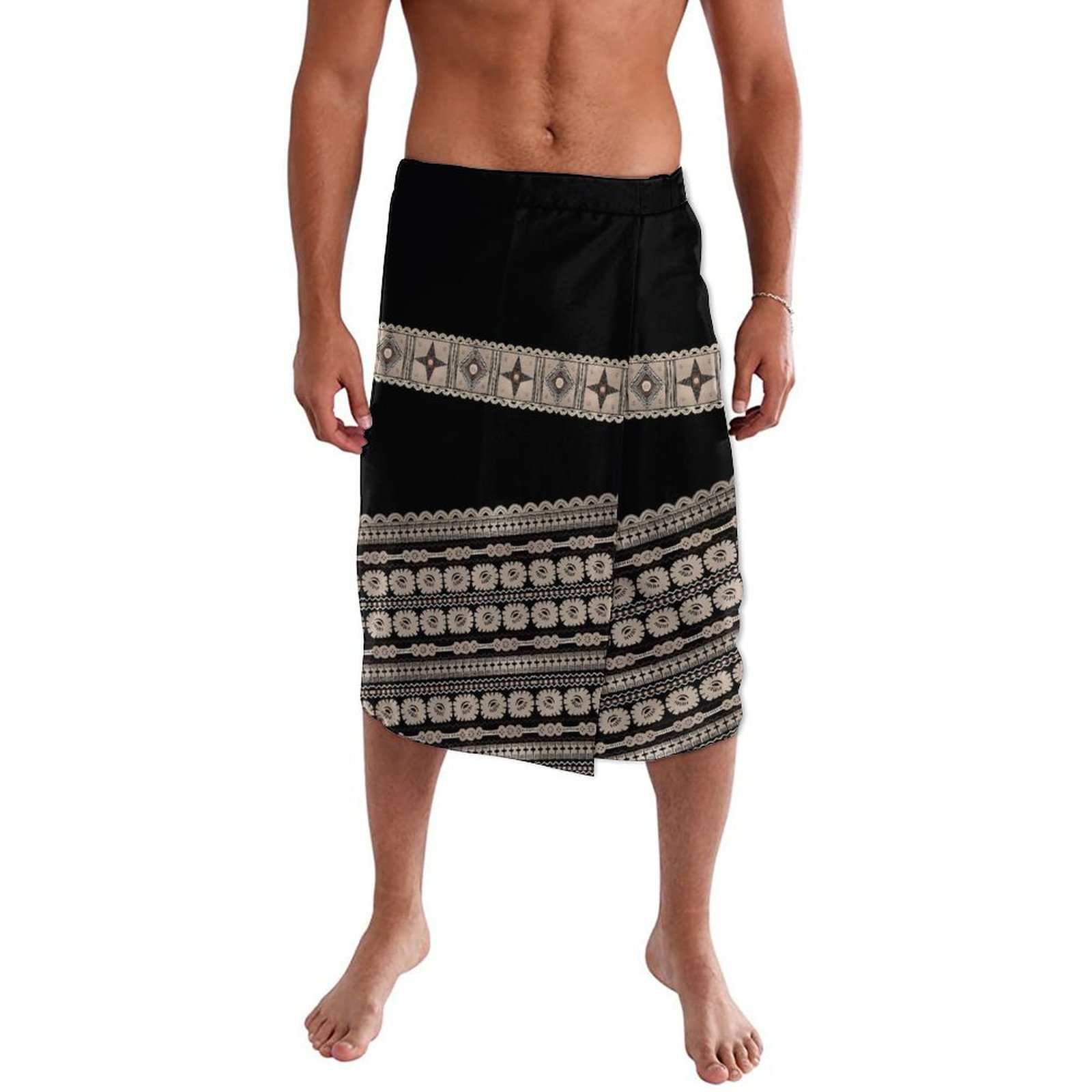 Fashion Samoan Polynesian Prin - مراجعة Printed Wrap Skirt وسعره