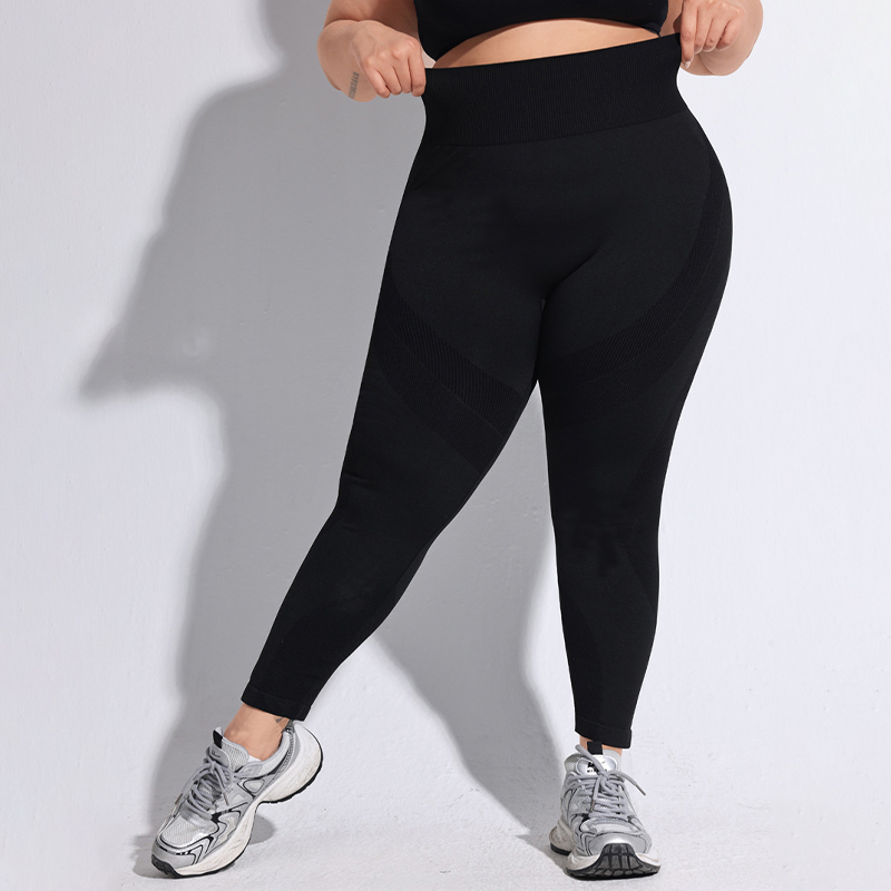 ​​2025 Plus Size High Waist Yo - مراجعة Women'S Fashion Leggings وسعره
