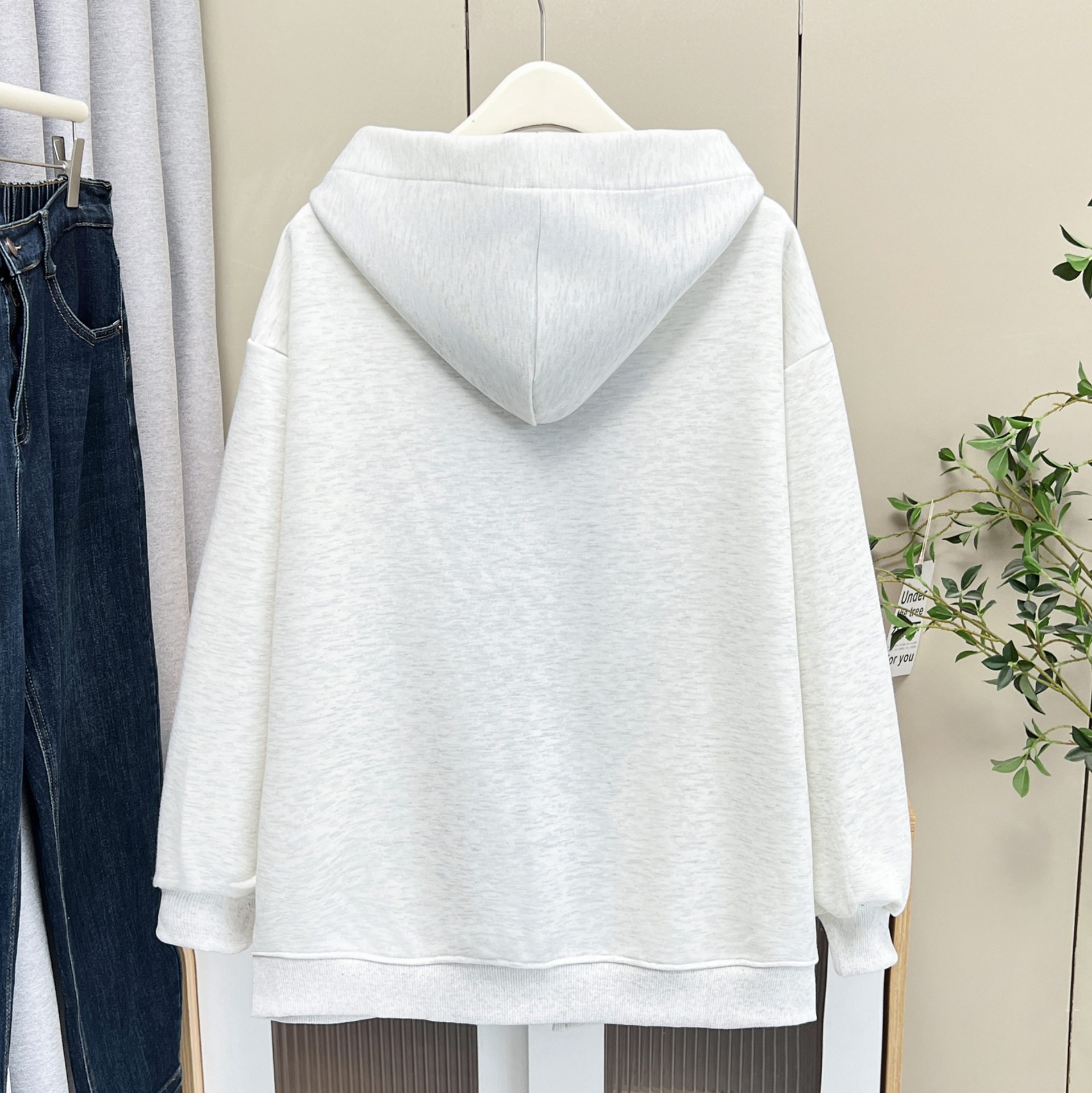 XXXXL Fashion Plus Size Women' - مراجعة Women'S Fashion Zip Hoodie وسعره