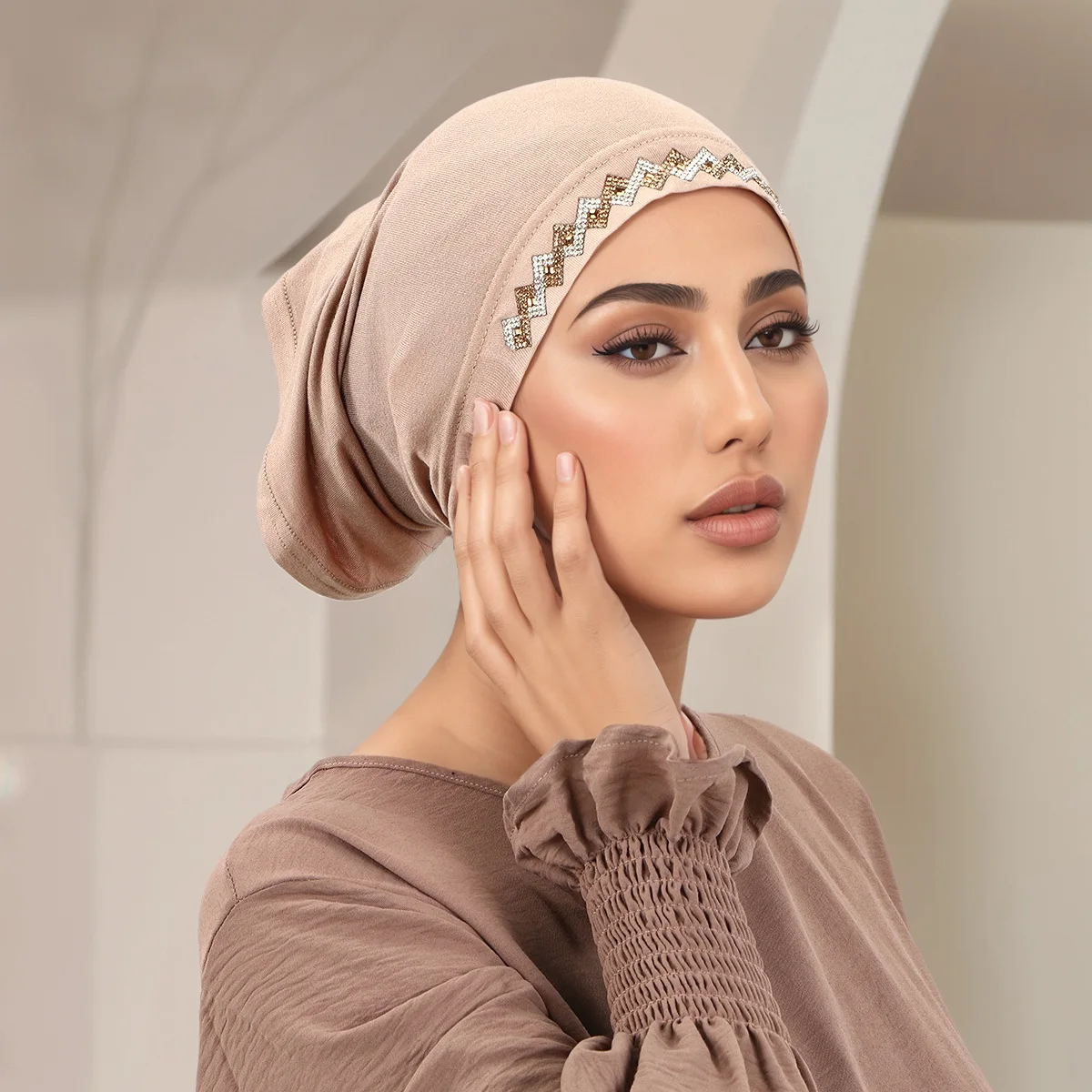 Muslim Head Cover Hat Elastic  - مراجعة Women'S Fashion Hats وسعره