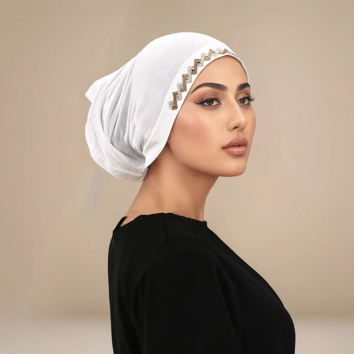 Muslim Head Cover Hat Elastic  - مراجعة Women'S Fashion Hats وسعره