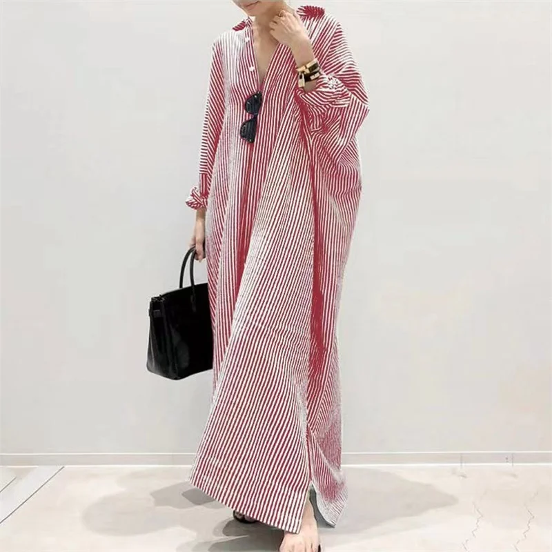 Elegant Office Commuter Stripe - مراجعة Longline Cardigan Knit وسعره