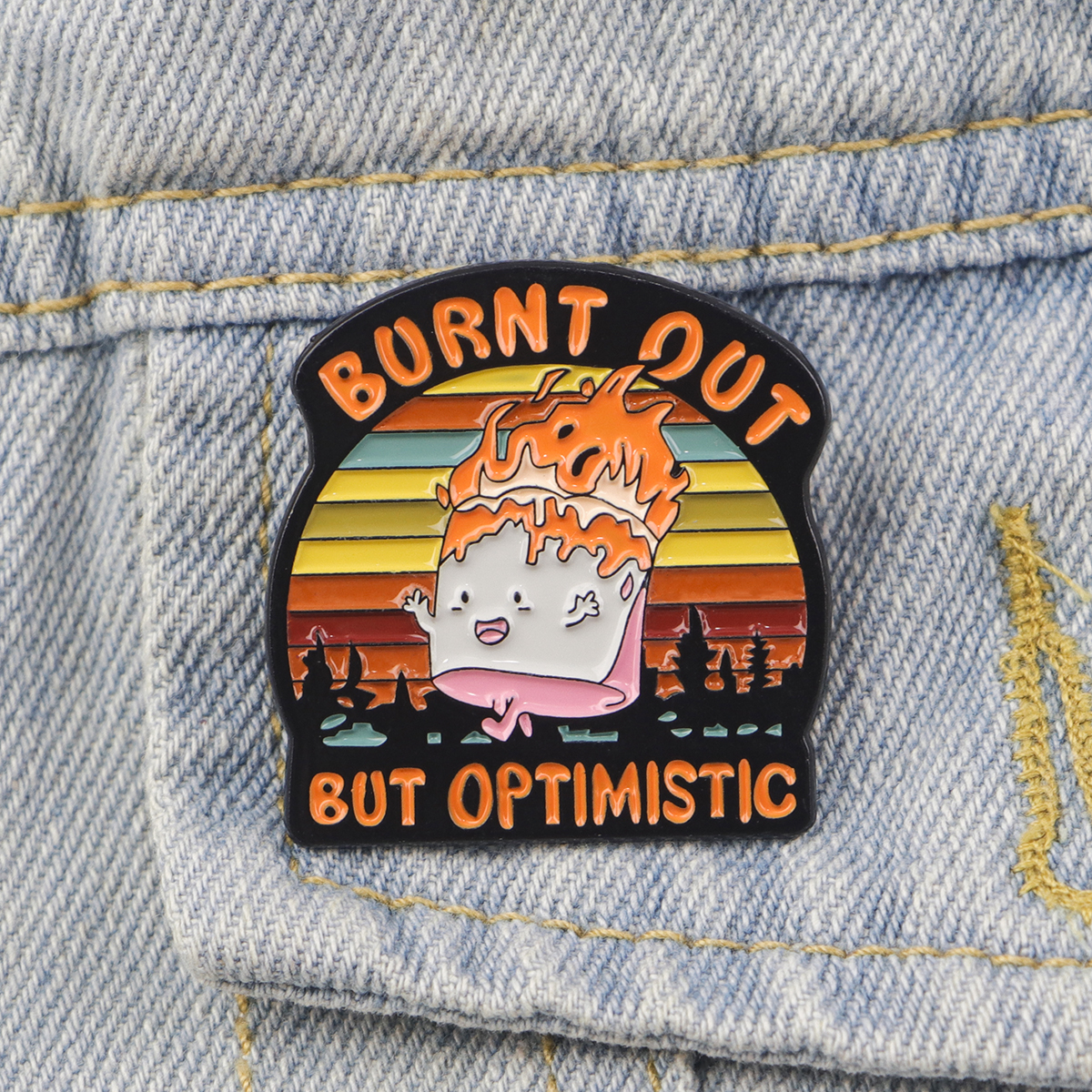 Fire Badges Enamel Pin Brooche - مراجعة Women'S Fashion Backpack وسعره