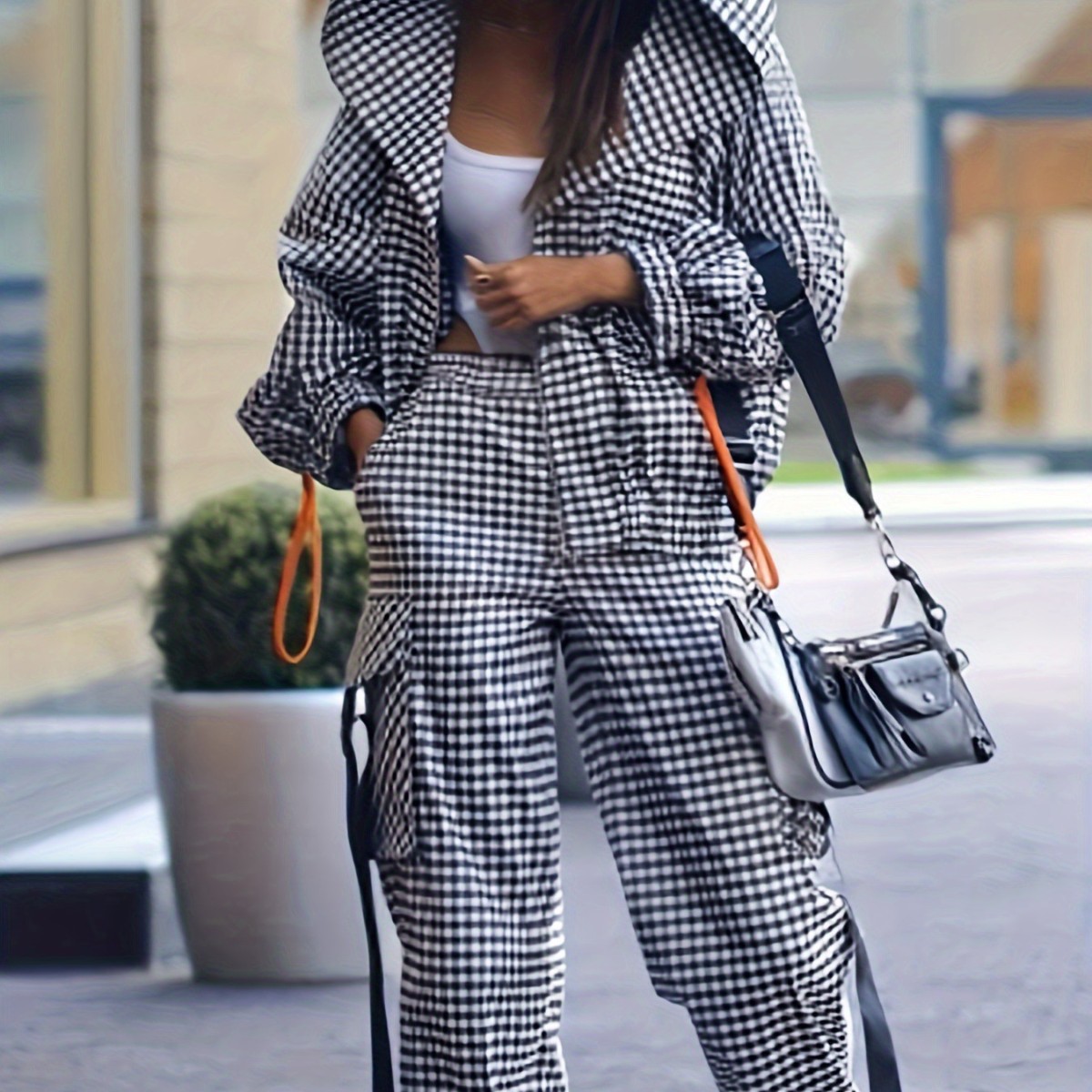 Spring Autumn Casual Plaid Pri - مراجعة Women'S Fashion Zip Hoodie وسعره