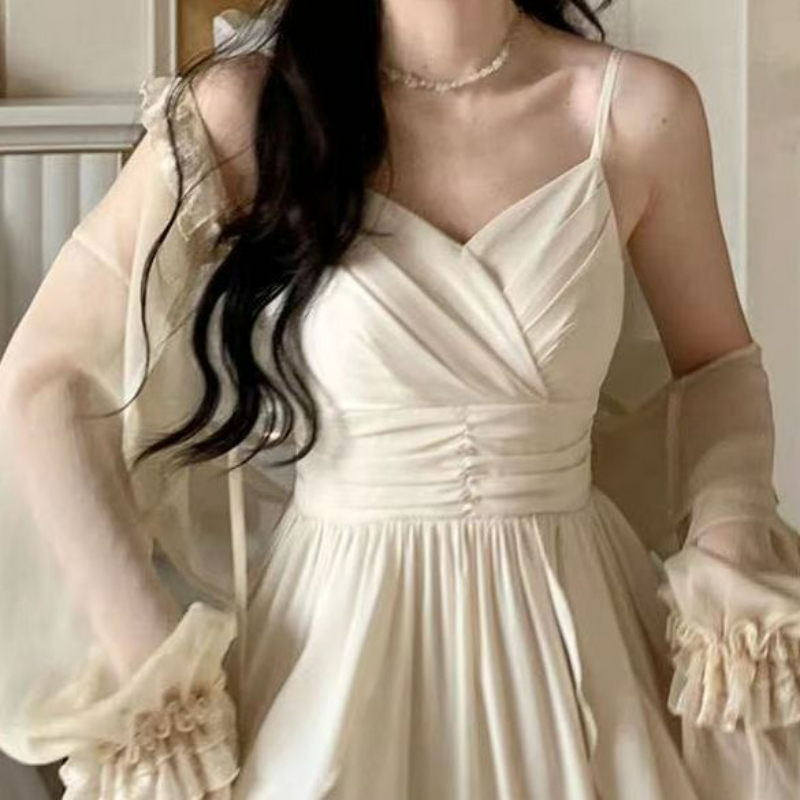 French Sweet Fashion Cardigan  - مراجعة Longline Cardigan Knit وسعره
