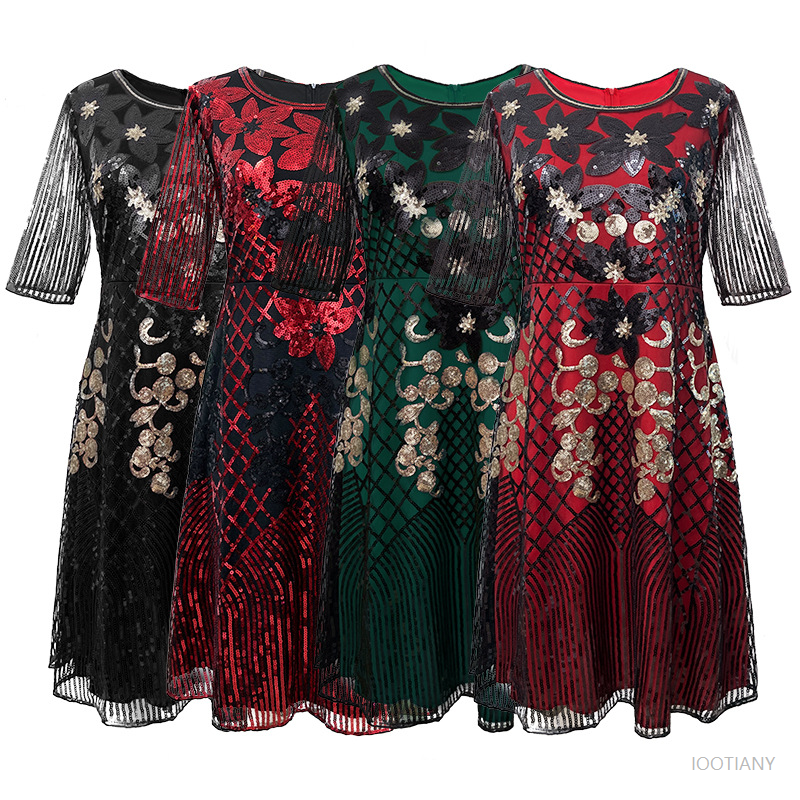 1920 Vintage Mid Sleeve Dress  - مراجعة Women'S Fashion In 1920 وسعره
