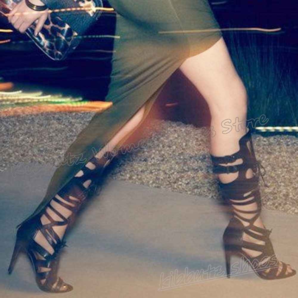 Sneaker Boot Knee High Lace-Up - مراجعة Women Fashion Show وسعره