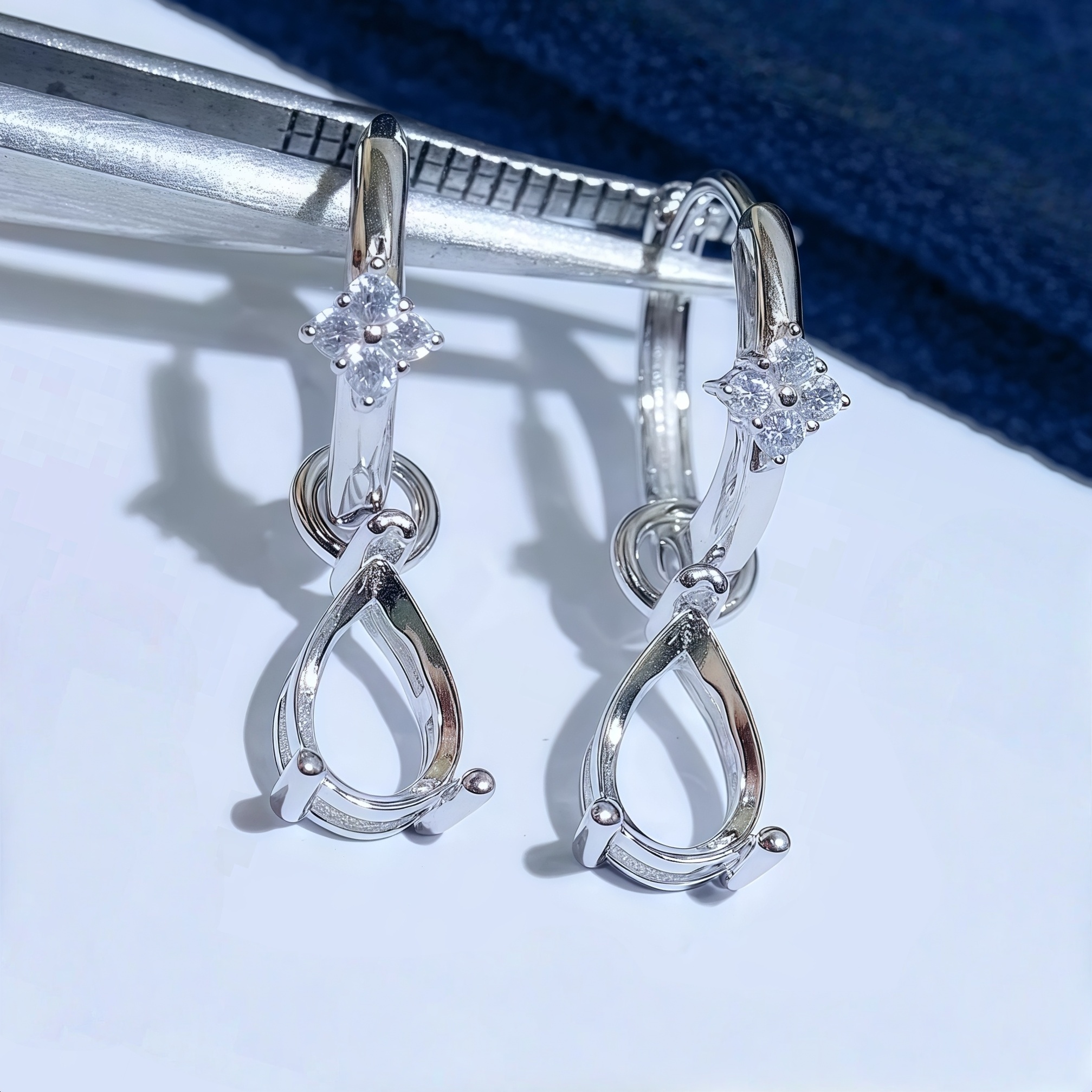 Fashion DIY Earrings Empty Hol - مراجعة Women'S Fashion Earrings وسعره