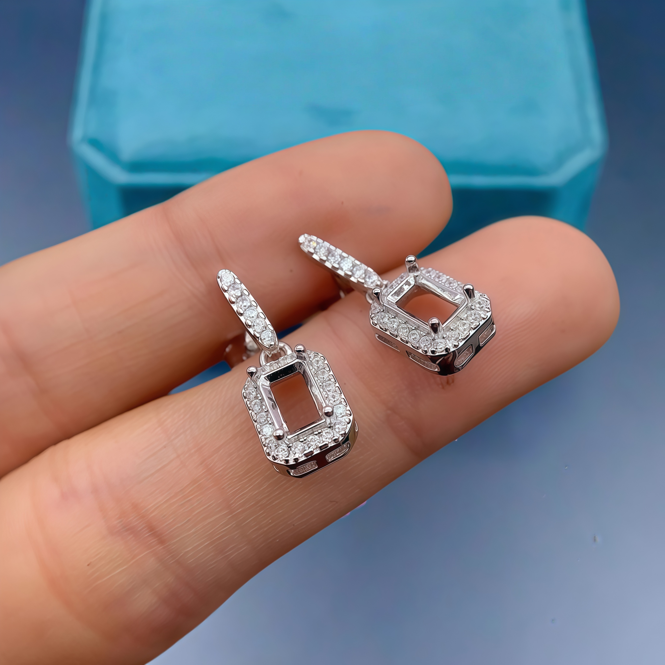 S925 Sterling Silver Earrings  - مراجعة Women'S Fashion Earrings وسعره