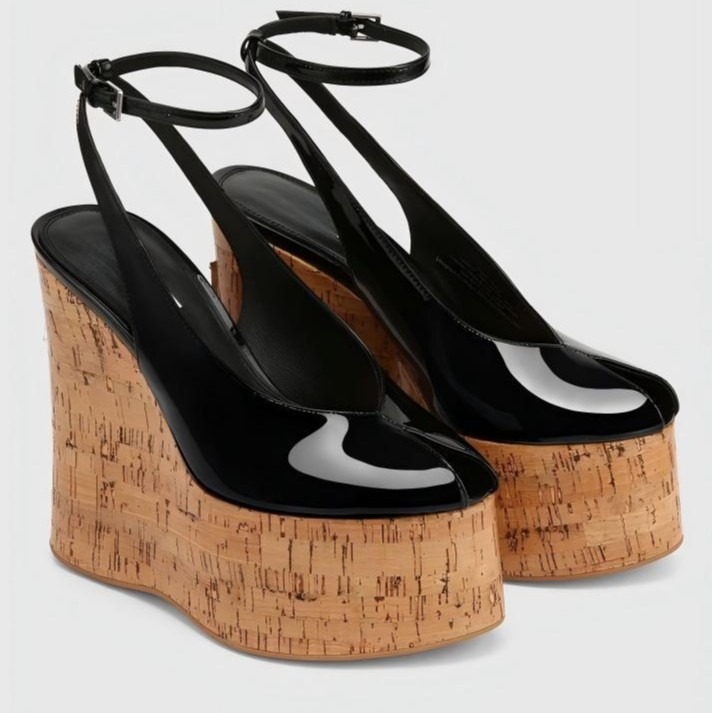 2026Summer Slope Heel Thick Bo - مراجعة Women Fashion Show وسعره