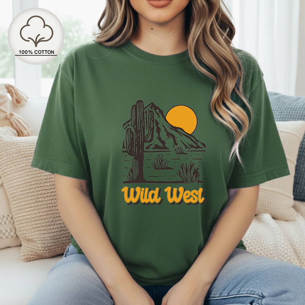 Women Wild West Cactus Desert  - مراجعة Women'S Fashion Wild West وسعره