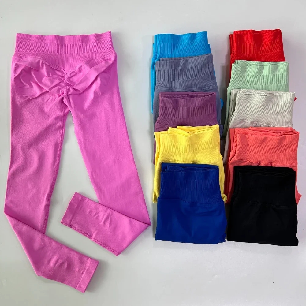 Yoga Leggings Women Low Ribbed - مراجعة Women'S Fashion Leggings وسعره