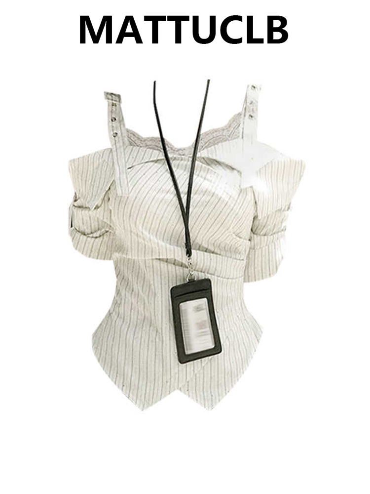 2026 Summer Women Striped Shir - مراجعة Women'S Y2K Fashion Aesthetic وسعره