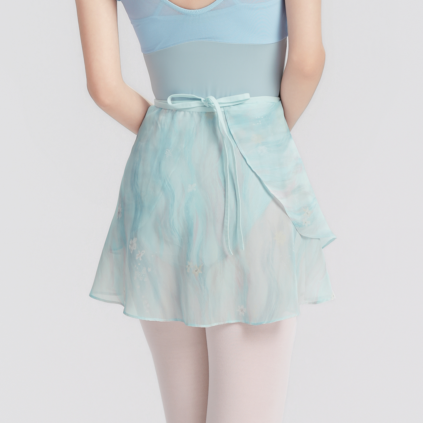 Women Printed Lace-up Dance Wr - مراجعة Printed Wrap Skirt وسعره
