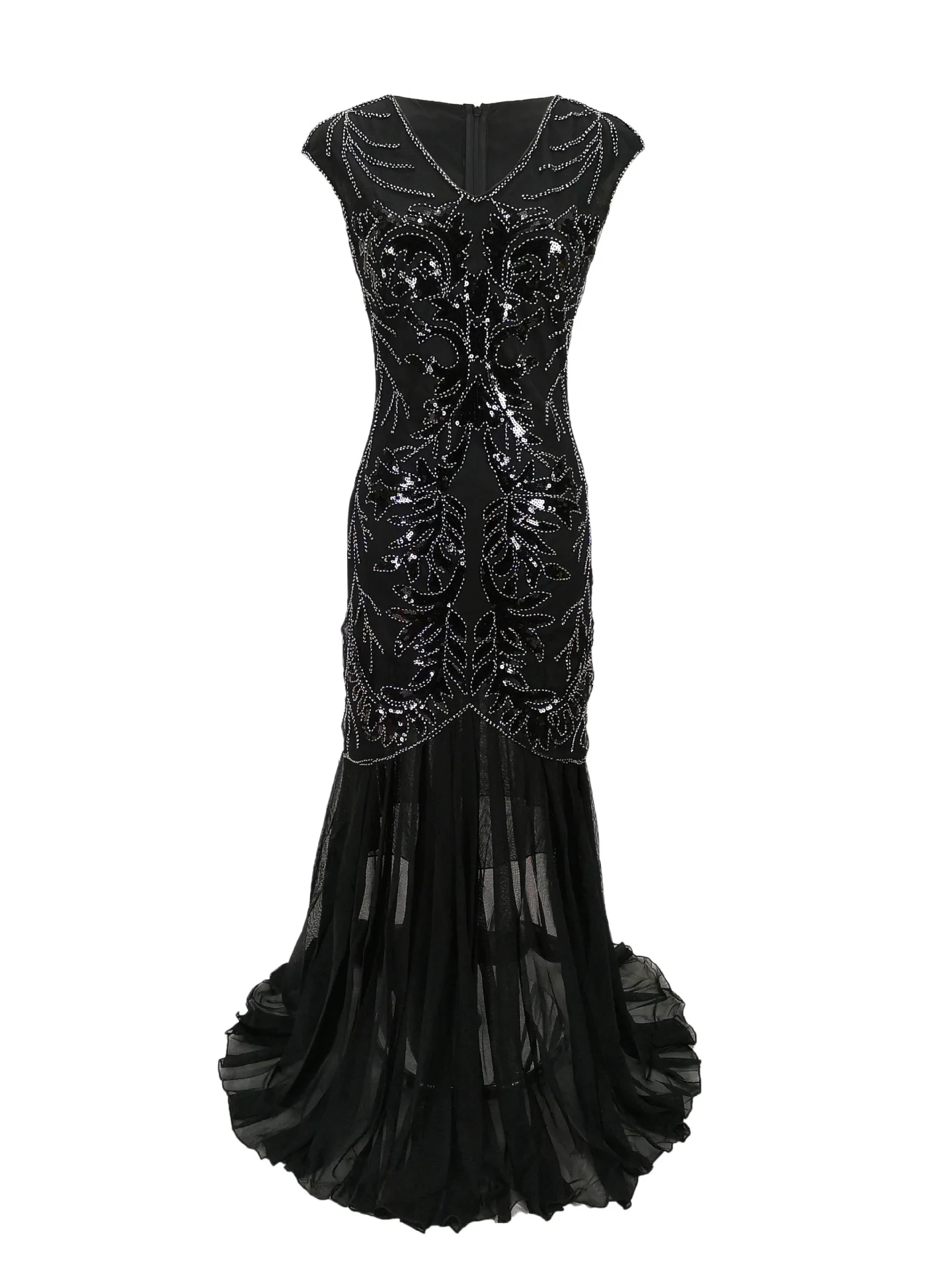 1920 Sequined Chiffon Dress Vi - مراجعة Women'S Fashion In 1920 وسعره