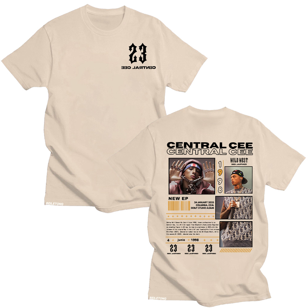 Rapper Central Cee Wild West T - مراجعة Women'S Fashion Wild West وسعره