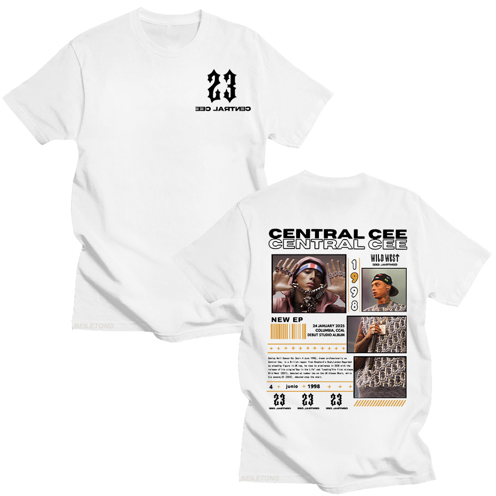Rapper Central Cee Wild West T - مراجعة Women'S Fashion Wild West وسعره