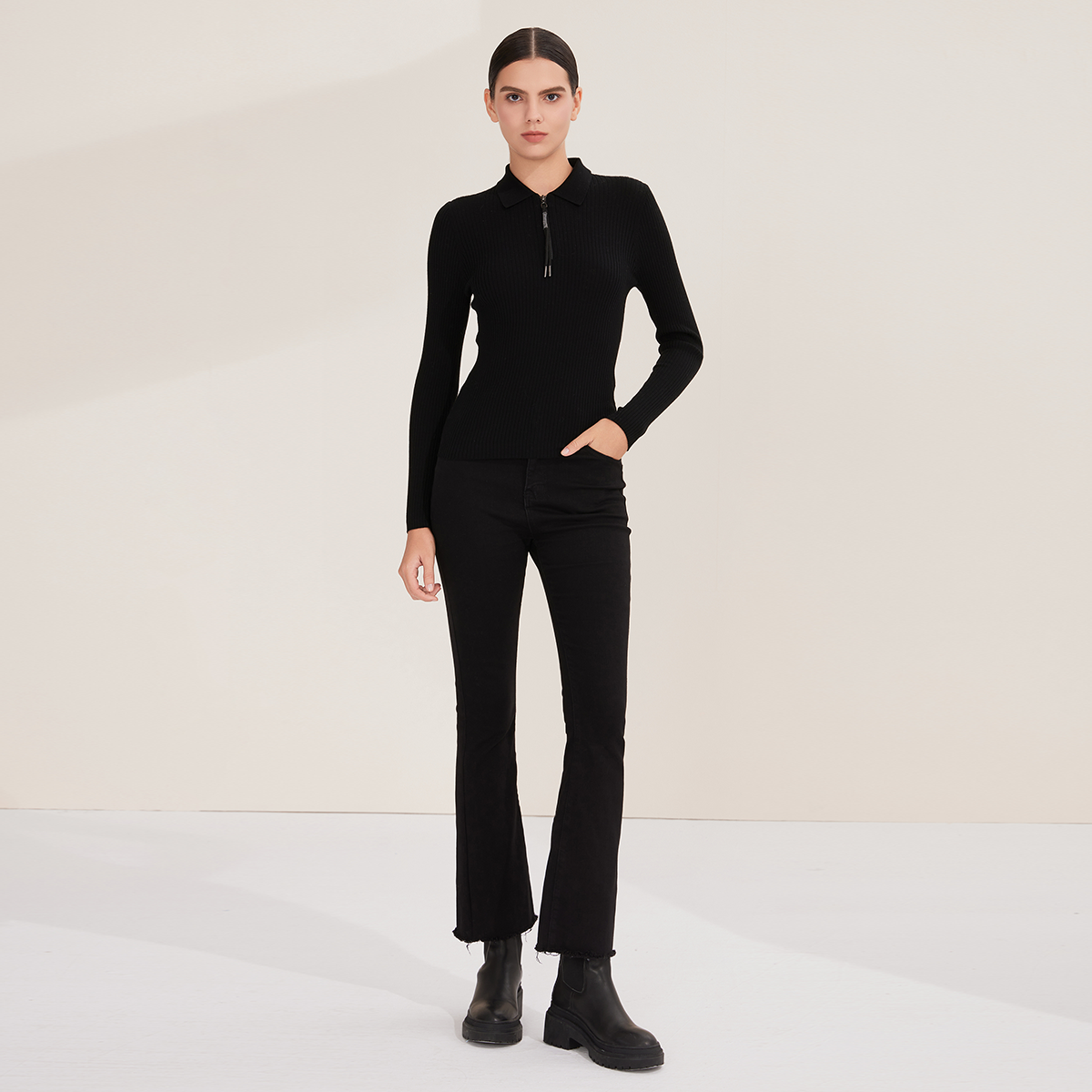 Pop BY4521226 Women's 100% Woo - مراجعة Women'S Fashion Quarter Zip وسعره