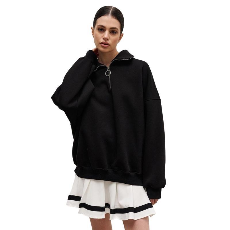 X5XA Women Fashion Long Sleeve - مراجعة Women'S Fashion Quarter Zip وسعره