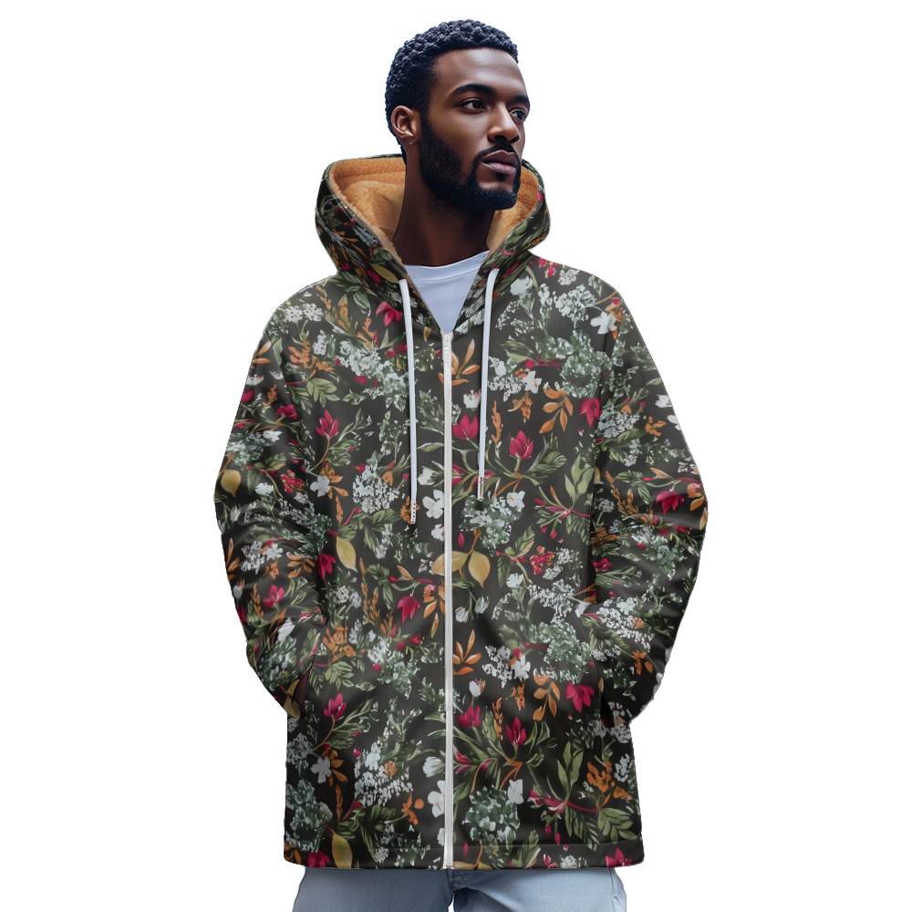 Luxury Flower 3D Printed Patte - مراجعة Women'S Fashion Zip Hoodie وسعره