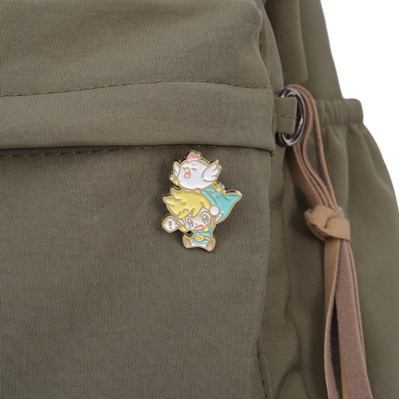 Adventure Game Badges Enamel P - مراجعة Women'S Fashion Backpack وسعره