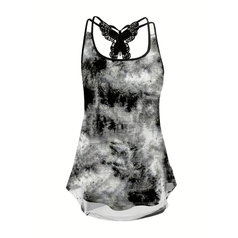 Plus Size 1XL-5XL Print Tank T - مراجعة Women'S Fashion Vest Tops وسعره