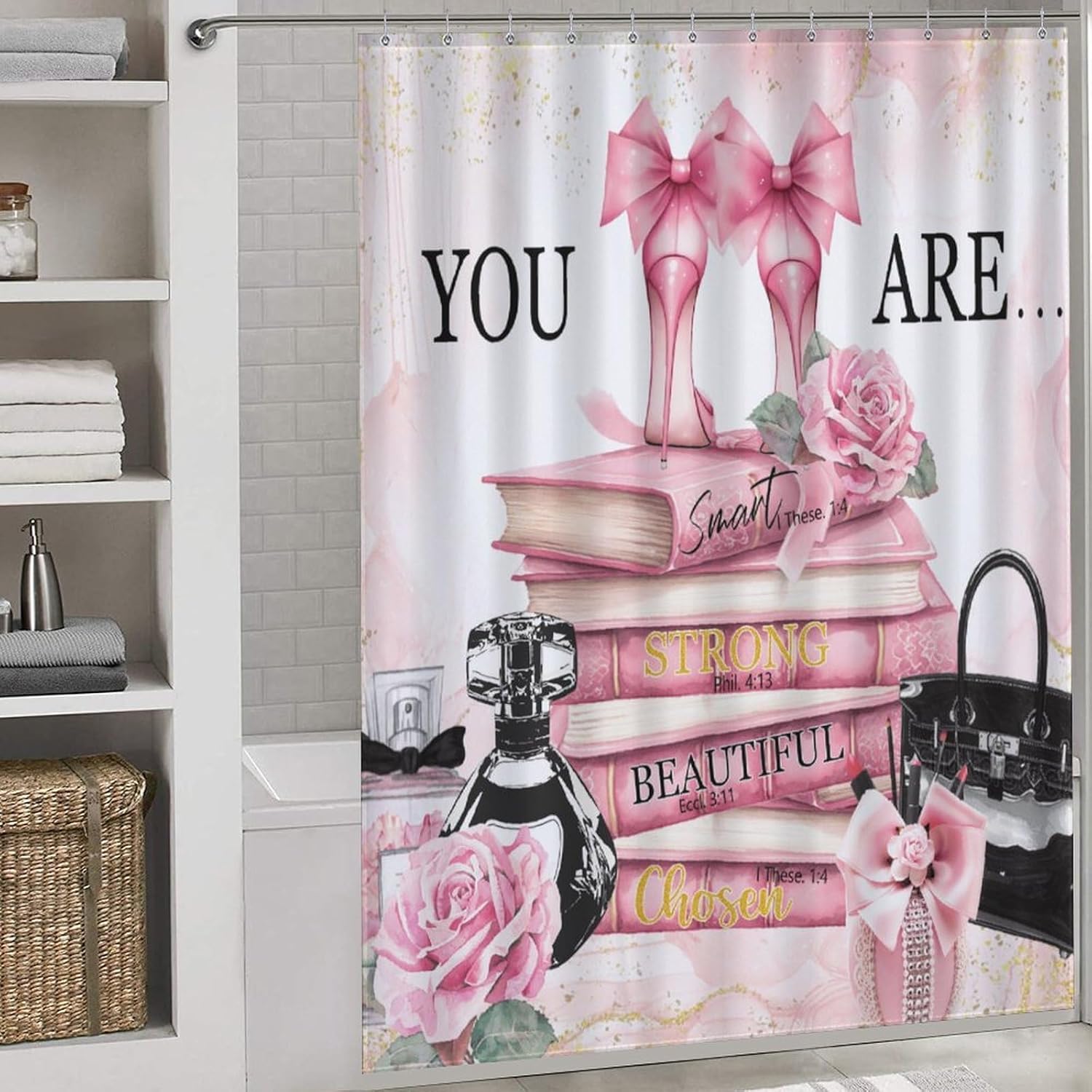 Fashion Woman Shower Curtain f - مراجعة Women'S Fashion Magazines وسعره