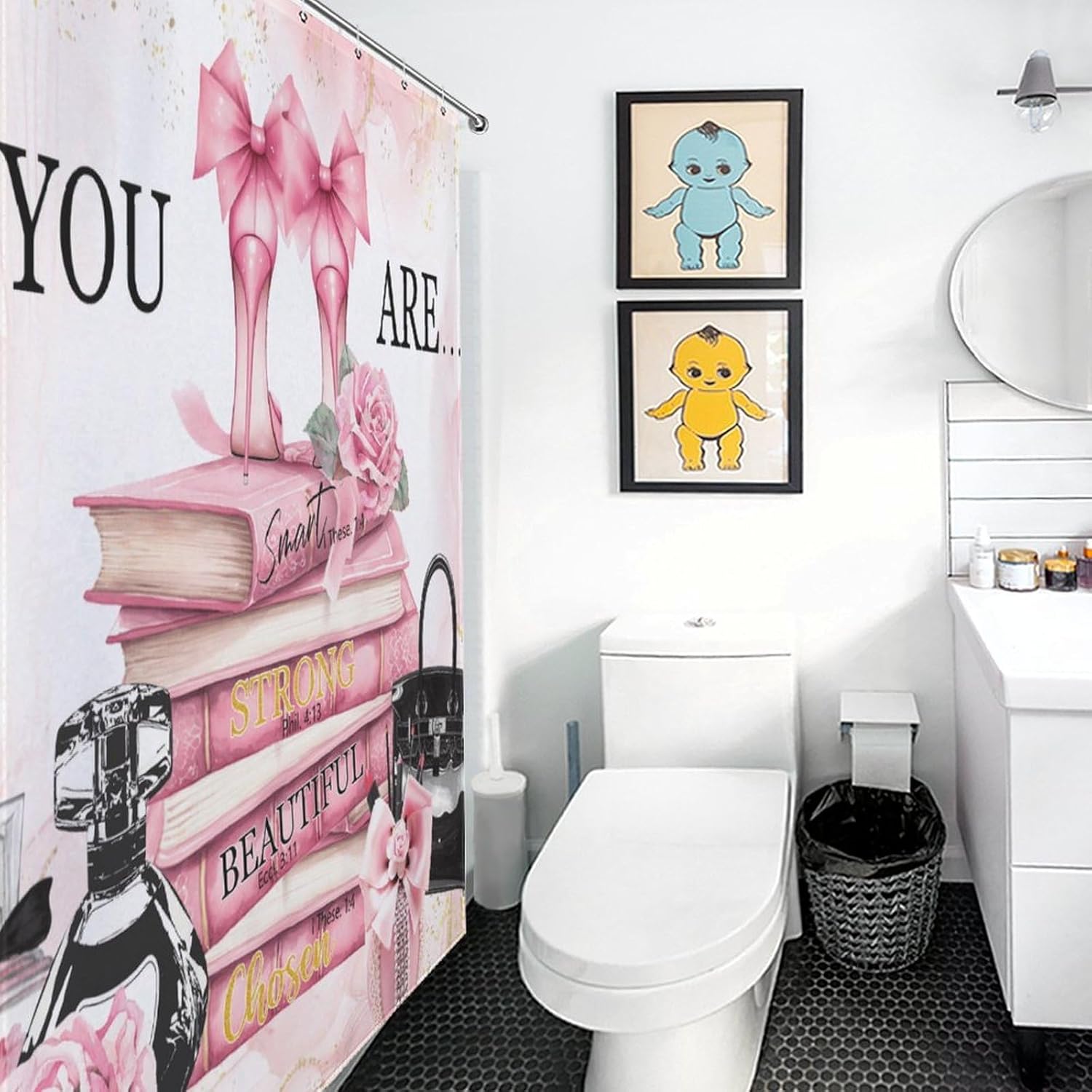 Fashion Woman Shower Curtain f - مراجعة Women'S Fashion Magazines وسعره