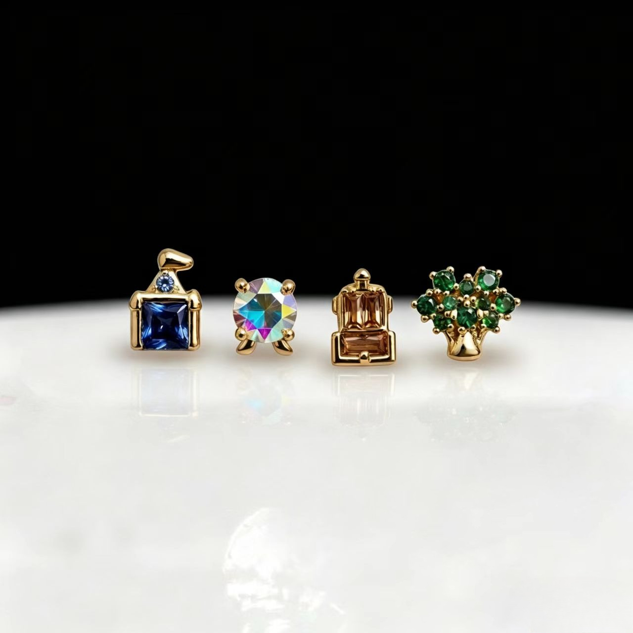 New Exquisite Cute Amusement P - مراجعة Women'S Fashion Earrings وسعره