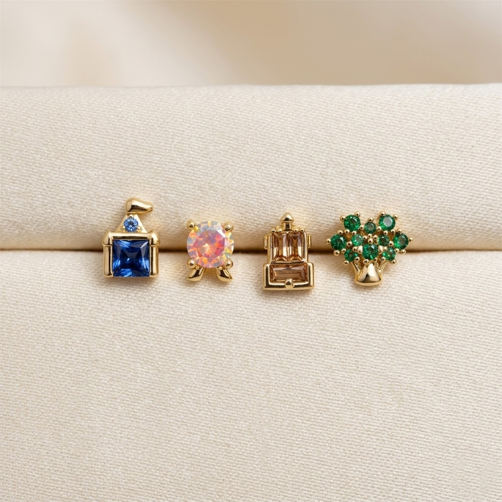 New Exquisite Cute Amusement P - مراجعة Women'S Fashion Earrings وسعره