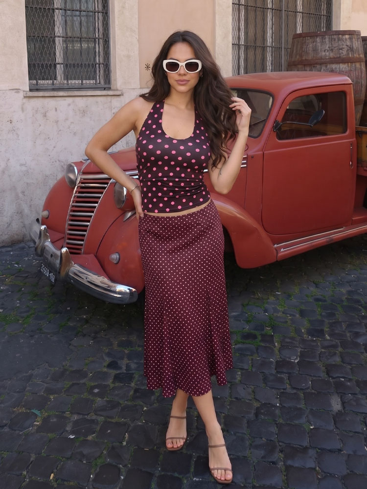 HH Fashion Retro Women Polka D - مراجعة Women'S Fashion Vest Tops وسعره