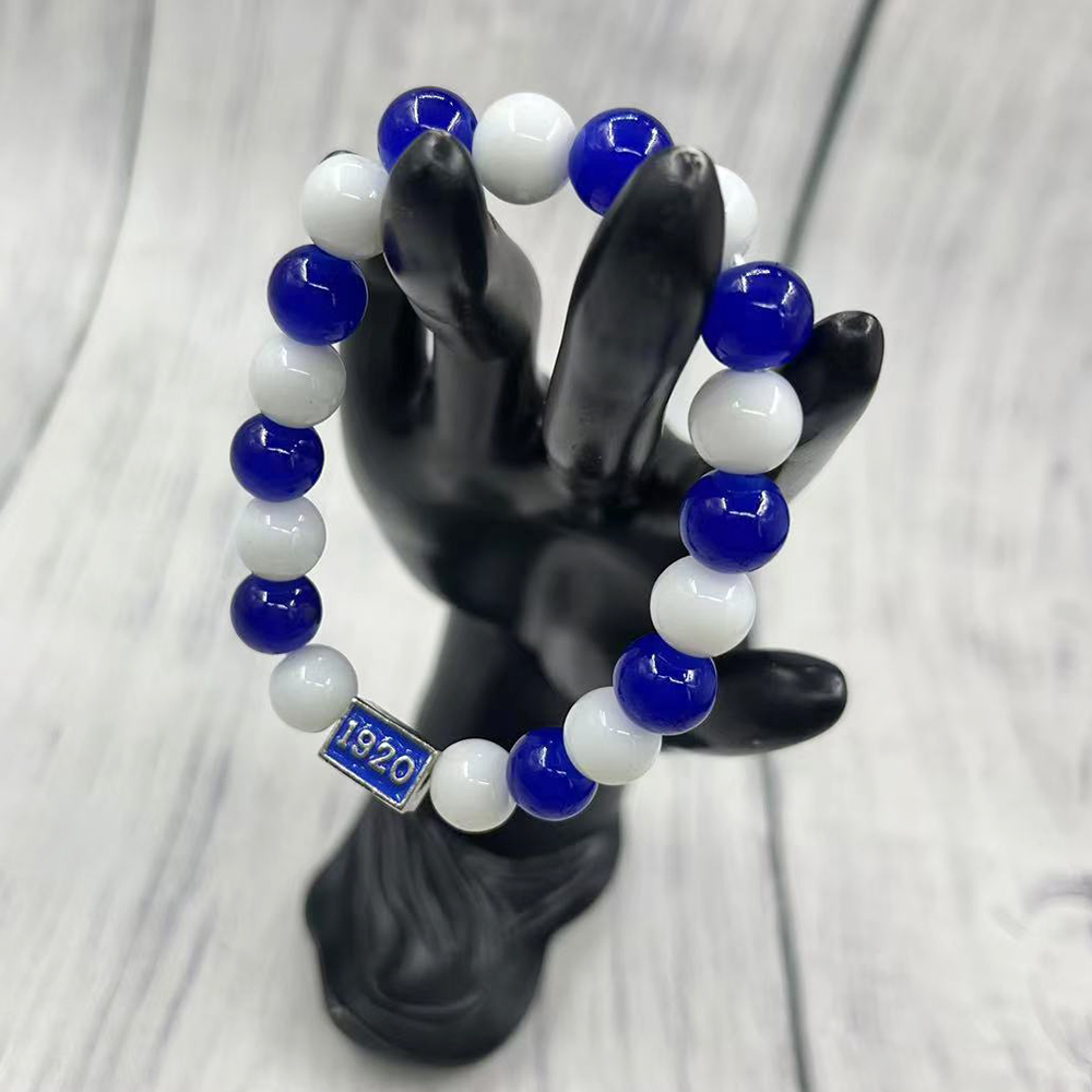 Blue and white glass beads zet - مراجعة Women'S Fashion In 1920 وسعره
