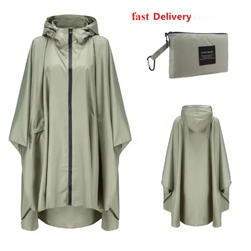 Nylon Motorcycle Adults Rainco - مراجعة Women'S Fashion Rain Jacket وسعره