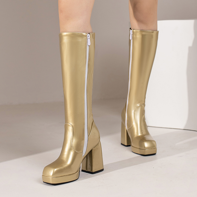 Green Winter Women Platform Kn - مراجعة Women Fashion Show وسعره