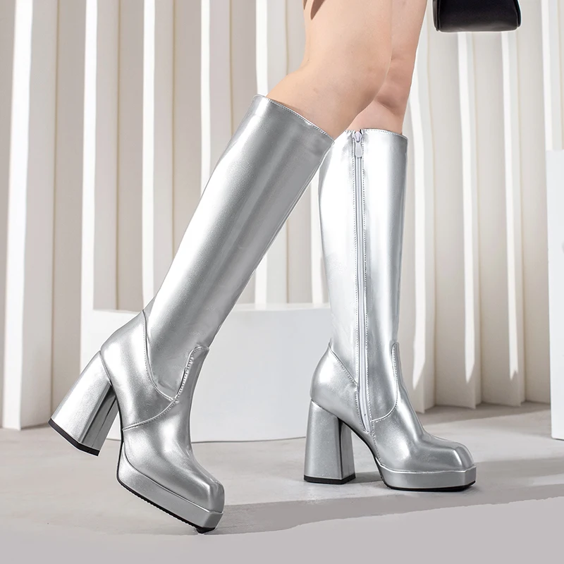 Green Winter Women Platform Kn - مراجعة Women Fashion Show وسعره