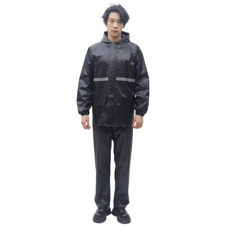 2pcs Hooded Coat & Pant Rain S - مراجعة Women'S Fashion Rain Jacket وسعره